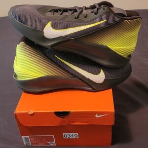 Nike Black and Yellow Athletic Shoes